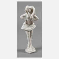 Schwarzburger Werkstätten "Pierrette, Arme in den Hüften"111