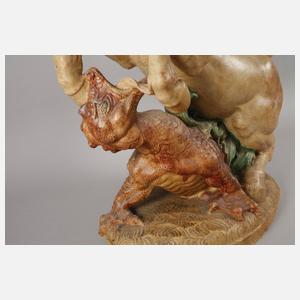 Übergroße Tiergruppe