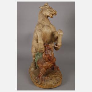 Übergroße Tiergruppe