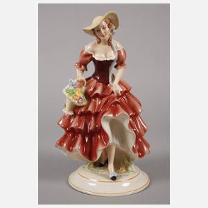 Royal Dux Tänzerin Art déco