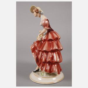 Royal Dux Tänzerin Art déco