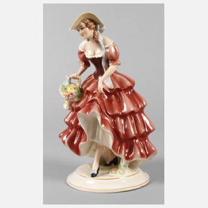 Royal Dux Tänzerin Art déco