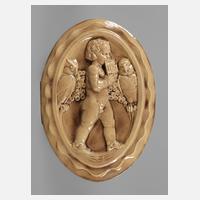 Boizenburg große Wandplatte mit Putto111