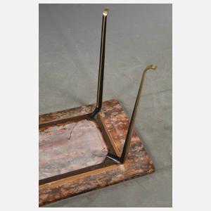 Beistelltisch mit Marmorplatte