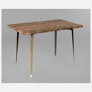 Beistelltisch mit Marmorplatte