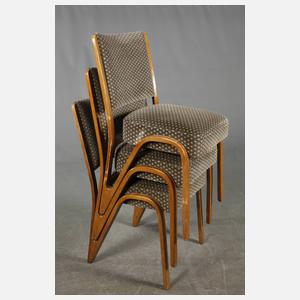 Sechs Federstühle Paul Bode