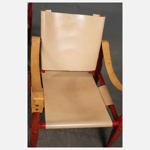 Paar Safari Chairs
