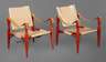 Paar Safari Chairs