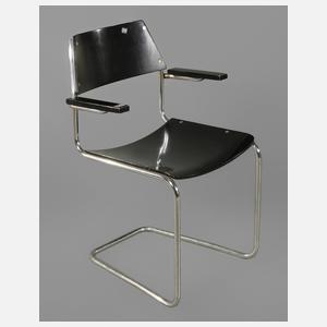 Freischwinger Stahlrohr