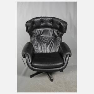 Loungesessel mit Ottomane