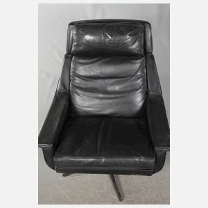 Loungesessel mit Ottomane