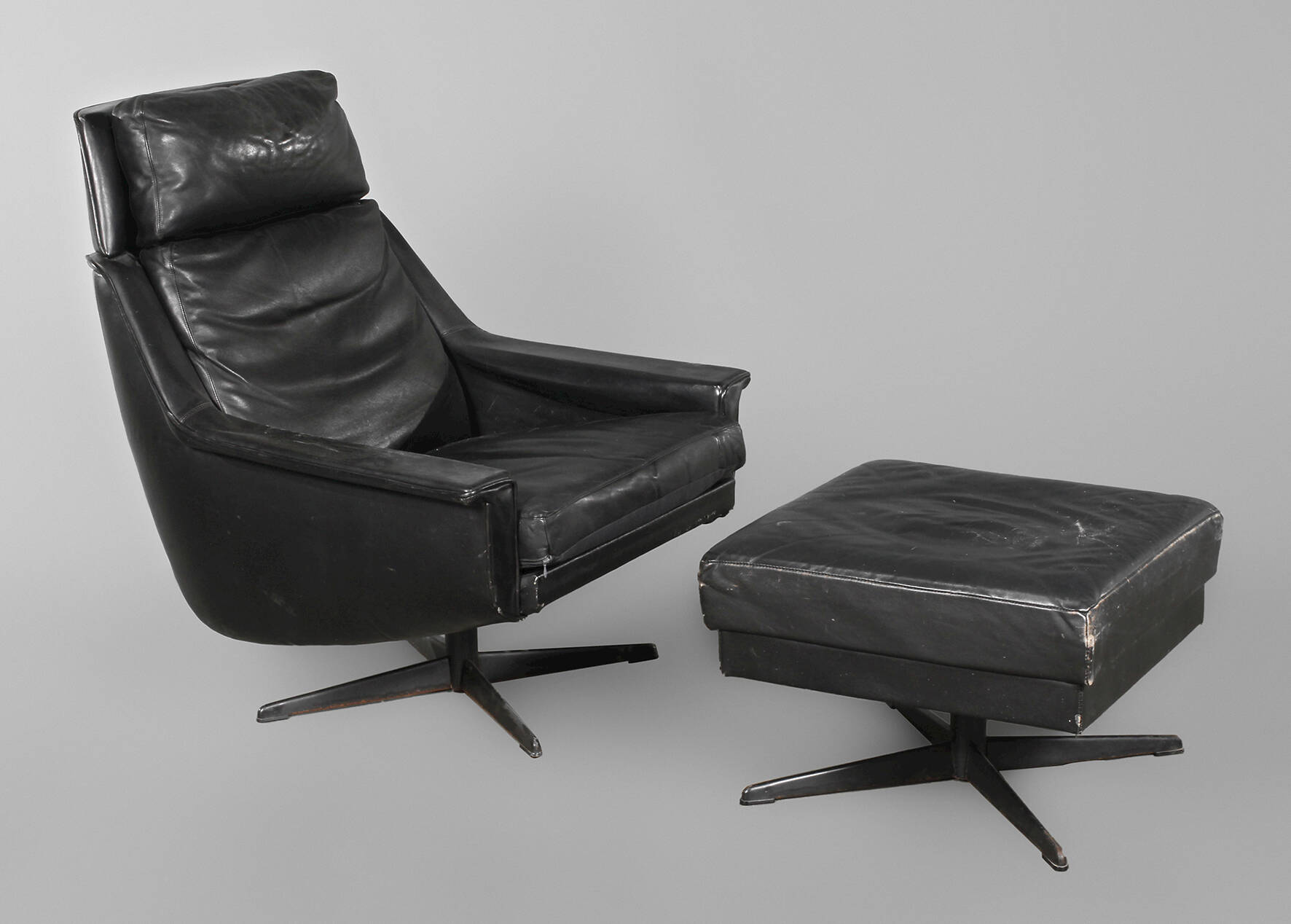 Loungesessel mit Ottomane