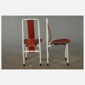 Vier Stühle Achille Castiglioni