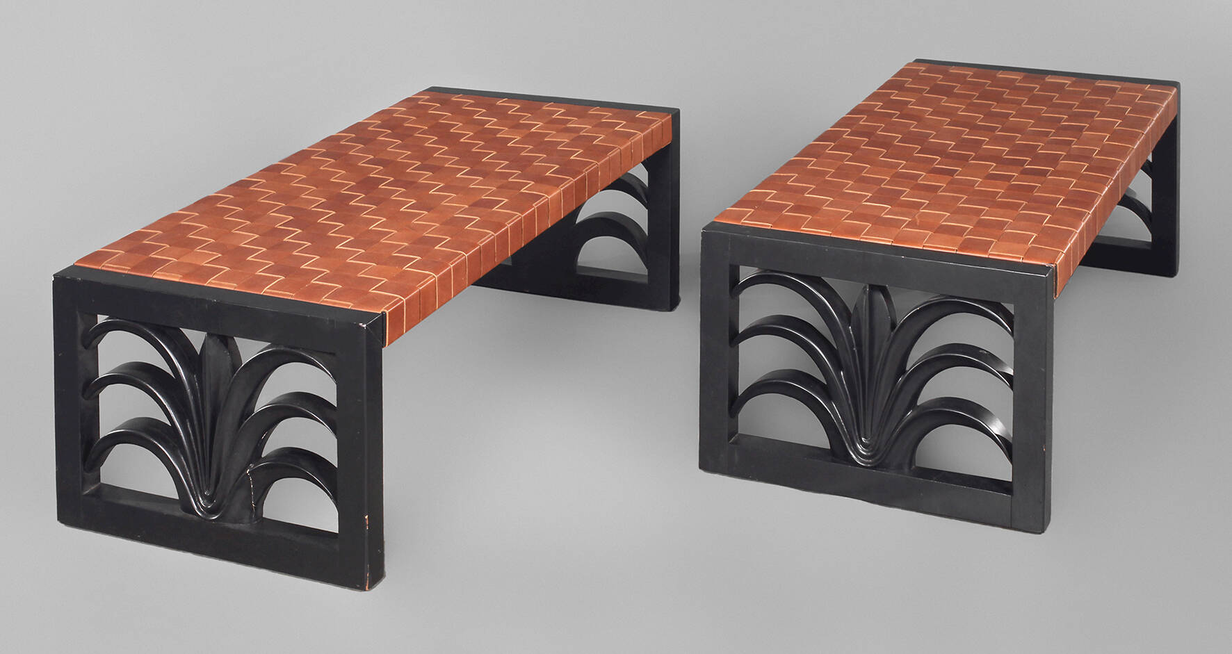 Paar Sitzbänke T. H. Robsjohn-Gibbings