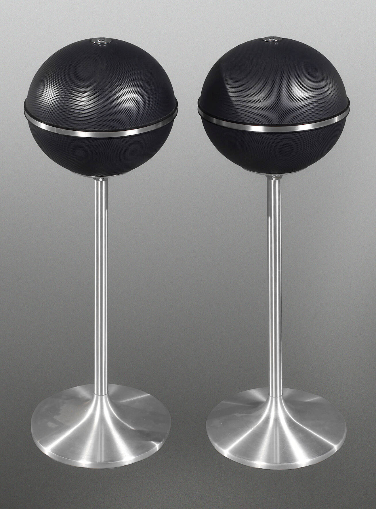 Paar Kugellautsprecher