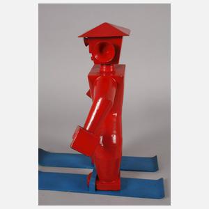 Moderne Eisenplastik