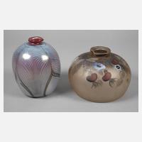Zwei Vasen Studioglas111