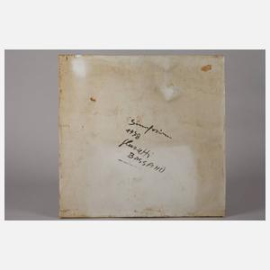 Moderne Keramikbildplatte