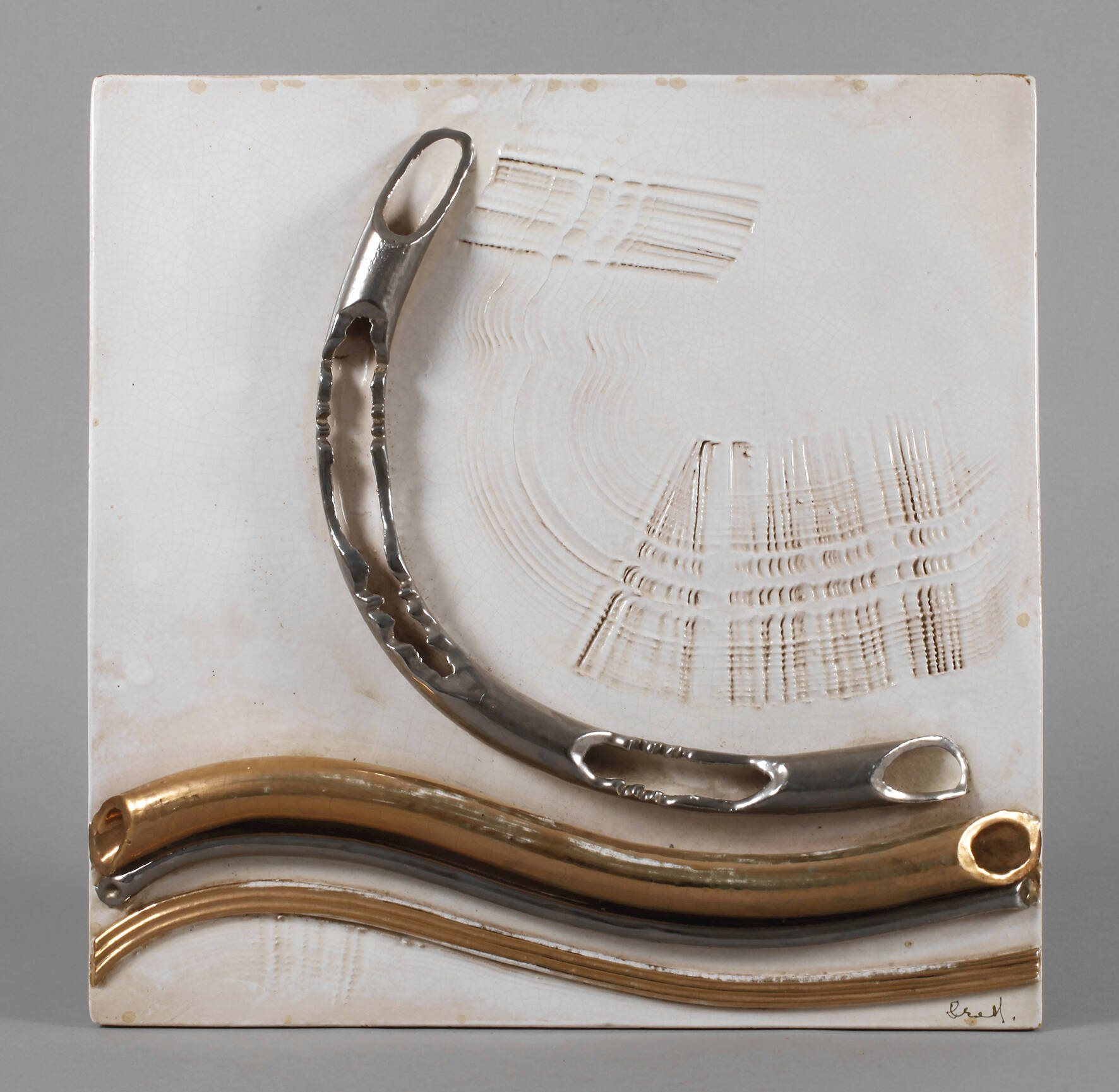 Moderne Keramikplatte