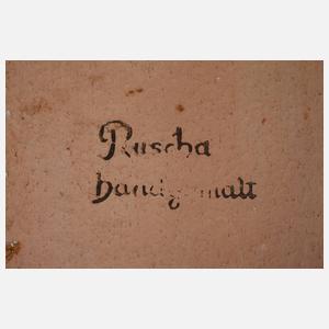 Drei moderne Wandplatten