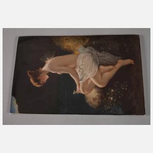 KPM Berlin Bildplatte "Psyche am Meer"