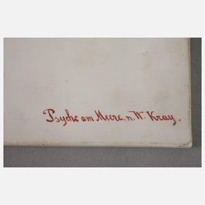 KPM Berlin Bildplatte "Psyche am Meer"