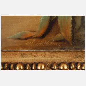 KPM Berlin Bildplatte Orientalin mit Kind