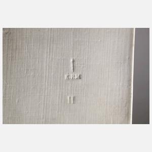 KPM Berlin Bildplatte Orientalin mit Kind