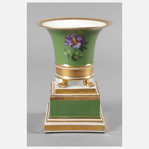 Alt-Wien Kratervase mit Sockel