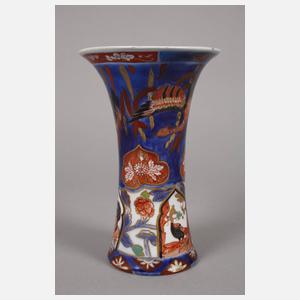 Herend Vase im Imari-Stil