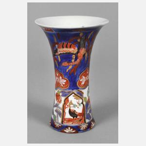 Herend Vase im Imari-Stil