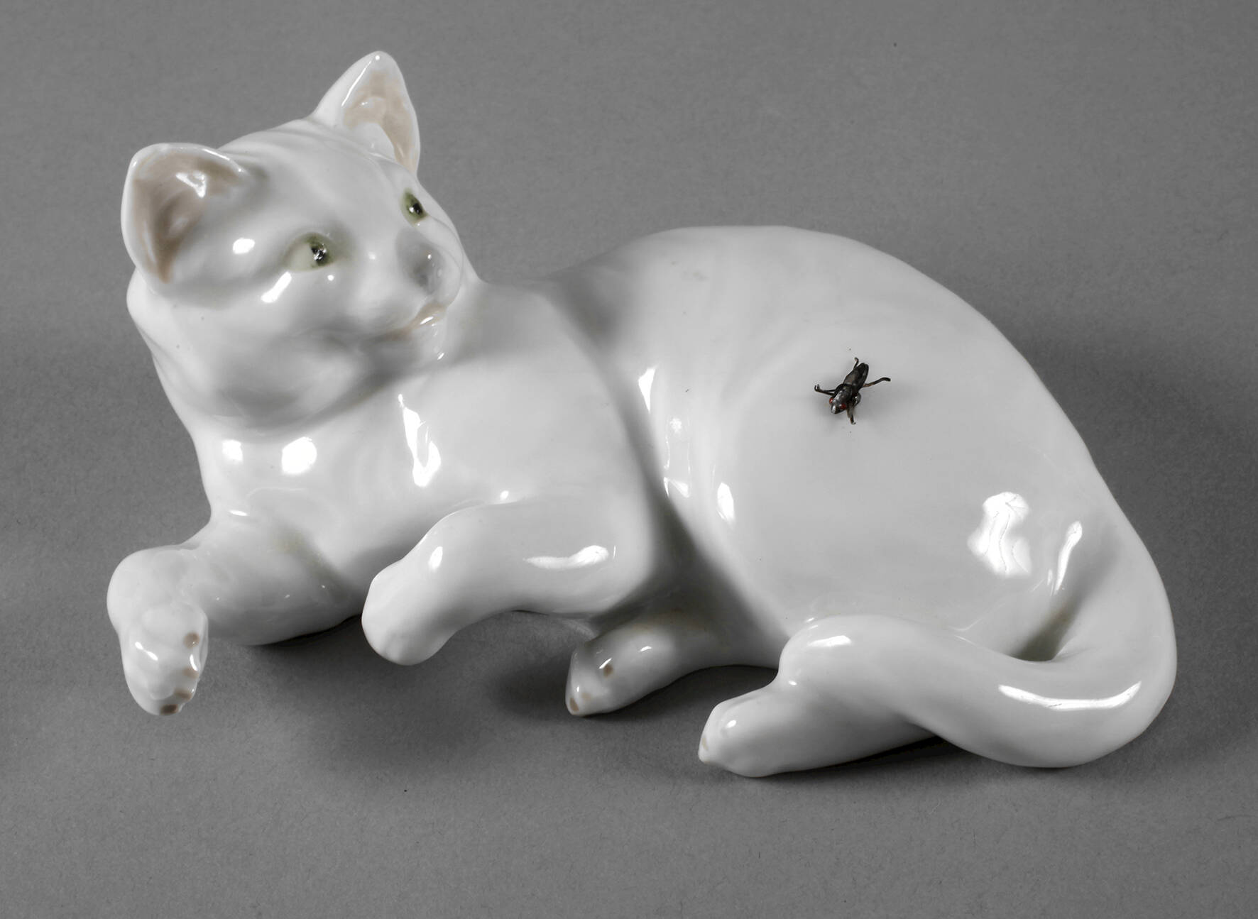 Heubach Lichte Katze mit Fliege