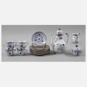 Kopenhagen Kaffeeservice "Schmetterling Dickens"