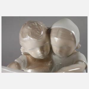 Kopenhagen "Lesendes Geschwisterpaar"