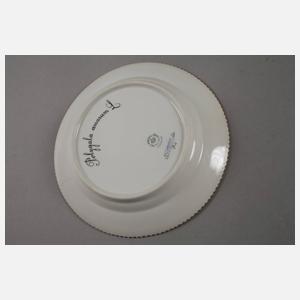 Kopenhagen Dessertteller "Flora Danica"