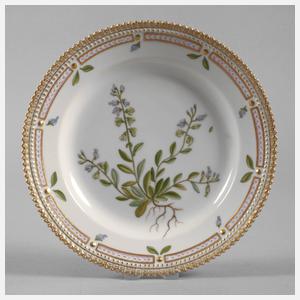 Kopenhagen Dessertteller "Flora Danica"