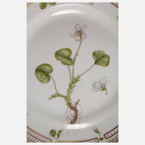 Kopenhagen Dessertteller "Flora Danica"