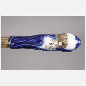 Meissen Konvolut Gabeln mit Figurenstaffage