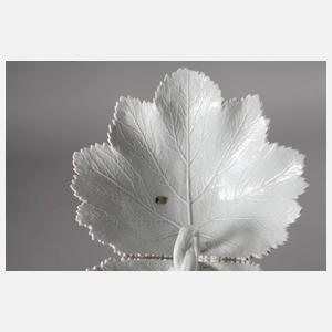 Meissen Cabarettschale mit Reliefdekor