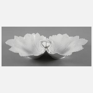 Meissen Cabarettschale mit Reliefdekor