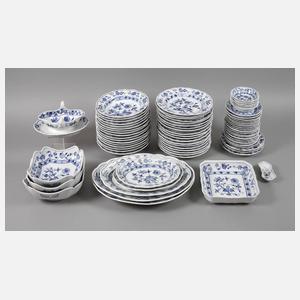 Meissen großes Speiseservice "Zwiebelmuster"