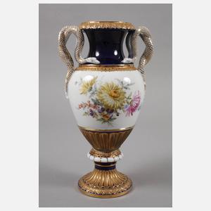 Meissen Schlangenhenkelvase