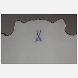 Meissen Prunktablett "Blumenbukett"