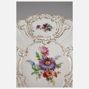 Meissen Prunkteller "Blumenbukett"