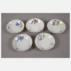 Meissen Mokka-Restservice "Blume 1"