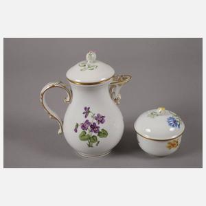 Meissen Mokka-Restservice "Blume 1"