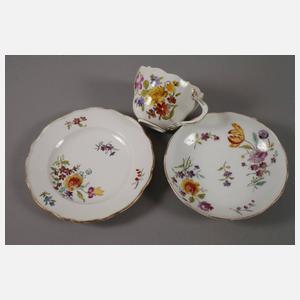 Meissen Restservice "Blumenbukett"