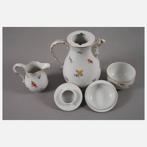 Meissen Kaffeeservice Streublümchendekor
