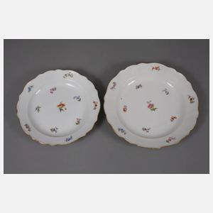 Meissen Speiseservice Streublumendekor