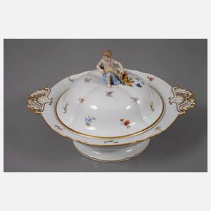 Meissen Speiseservice Streublumendekor